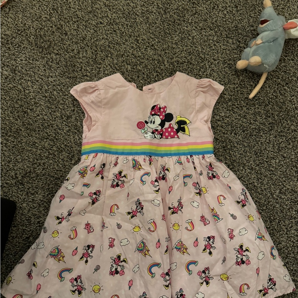 Disney Minnie Mouse Pink Kids Dress